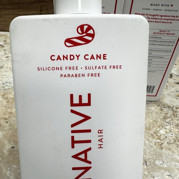 3X Native Candy Cane Moisturizing Conditioner 16.5 fl oz Silicone Sulfate Free - Picture 5 of 9